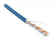 Hyperline UUTP4-C5E-S24-IN-LSZH-BL-305 (305 м) Кабель витая пара