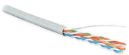 Hyperline UUTP4-C5E-S24-IN-LSZH-GY-100 (100 м) Кабель витая пара