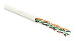 Hyperline UUTP4-C5E-P24-IN-LSZH-WH-100 (100 м) Кабель витая пара
