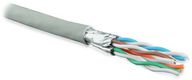 Кабель витая пара U/FTP 6a кат. 4 пары Hyperline UFTP4-C6A-S23-IN-LSZH-GY-500 Кабель витая пара U/FTP 6a кат. 4 пары Hyperline UFTP4-C6A-S23-IN-LSZH-GY-500