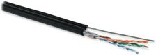 Hyperline UUTP4-C5E-S24-2SW-OUT-PE-BK (куски) Кабель витая пара U/UTP