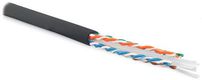 Hyperline UUTP4-C6-S23-OUT-LSZH-BK-500 (500 м) Кабель витая пара U/UTP,кат. 6 Hyperline UUTP4-C6-S23-OUT-LSZH-BK-500 (500 м) Кабель витая пара U/UTP,кат. 6