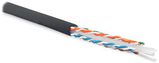 Кабель витая пара U/ UTP, кат. 6 Hyperline UUTP4-C6-S23-OUT-LSZH-BK-500 (500 м)&nbsp;<img style='position: relative;margin:0' src='/image/only_to_order_edit.gif' alt='На заказ' title='На заказ' />