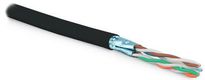 Hyperline UFTP4-C6-S23-OUT-LSZH-BK-500 (500 м) Кабель витая пара U/FTP Hyperline UFTP4-C6-S23-OUT-LSZH-BK-500 (500 м) Кабель витая пара U/FTP