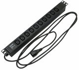 Блок розеток для 19&amp;quot; шкафов Hyperline SHE19-10IEC-2.5IEC&nbsp;<img style='position: relative;margin:0' src='/image/only_to_order_edit.gif' alt='На заказ' title='На заказ' />