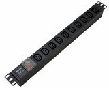 Блок розеток для 19&amp;quot; шкафов Hyperline SHE19-10IEC-S-IEC&nbsp;<img style='position: relative;margin:0' src='/image/only_to_order_edit.gif' alt='На заказ' title='На заказ' />