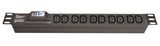 DKC / ДКС R519IEC8CBC14 Блок розеток для 19&amp;quot; шкафов