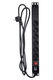 Hyperline SHE19-6SH-S-2.5EU Блок розеток для 19" шкафов