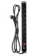 Hyperline SHE19-8SH-S-2.5EU Блок розеток для 19" шкафов