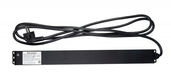 Hyperline SHE19-9SH-2.5EU Блок розеток для 19" шкафов