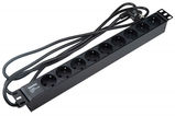 Блок розеток для 19&amp;quot; шкафов Hyperline SHE19-9SH-2.5EU&nbsp;<img style='position: relative;margin:0' src='/image/only_to_order_edit.gif' alt='На заказ' title='На заказ' />