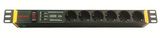 DKC / ДКС R519SH6OPSHSP Блок розеток для 19&amp;quot; шкафов