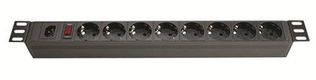 DKC / ДКС R519SH8OPSHC14 Блок розеток для 19" шкафов