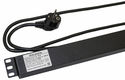 Hyperline SHE-9SH-3IEC-S-2.5EU Блок розеток