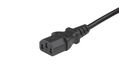 Hyperline PWC-IEC13-IEC14-10-BK Кабель питания монитор-компьютер IEC 320 C13 - IEC 320 C14 (3x1.0)