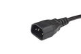 Hyperline PWC-IEC13-IEC14-5.0-BK Кабель питания монитор-компьютер IEC 320 C13 - IEC 320 C14 (3x1.0)