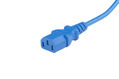 Hyperline PWC-IEC13-IEC14-1.0-BL Кабель питания монитор-компьютер IEC 320 C13 - IEC 320 C14 (3x0.75)