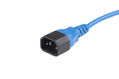 Hyperline PWC-IEC13-IEC14-1.0-BL Кабель питания монитор-компьютер IEC 320 C13 - IEC 320 C14 (3x0.75)