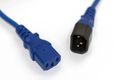 Hyperline PWC-IEC13-IEC14-1.8-BL Кабель питания монитор-компьютер IEC 320 C13 - IEC 320 C14 (3x0.75)