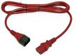 Hyperline PWC-IEC13-IEC14-1.8-RD Кабель питания монитор-компьютер IEC 320 C13 - IEC 320 C14 (3x0.75)
