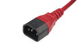 Hyperline PWC-IEC13-IEC14-5.0-RD Кабель питания монитор-компьютер IEC 320 C13 - IEC 320 C14 (3x1.0)