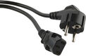 Hyperline PWC-IEC13-SHM-1.0-BK Кабель питания компьютера (Schuko+C13) (3x0.75) Hyperline PWC-IEC13-SHM-1.0-BK Кабель питания компьютера (Schuko+C13) (3x0.75)