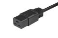 Hyperline PWC-IEC19-IEC20-10-BK Кабель питания IEC 320 C19 - IEC 320 C20 (3x1.5)