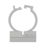 DKC / ДКС 51125 Держатель двухкомпонентный для крепления труб
