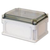DKC / ДКС 563311 Корпус ударопрочный с выбивными фланцами и прозрачной крышкой