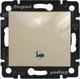 LEGRAND 774116 Выключатель без фиксации с символом звонка