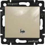 Выключатель без фиксации с символом звонка LEGRAND 774116