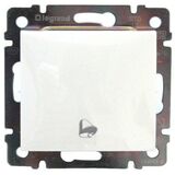 Выключатель без фиксации с символом звонка 10A 250В LEGRAND 774216&nbsp;<img style='position: relative;margin:0' src='/image/only_to_order_edit.gif' alt='На заказ' title='На заказ' />