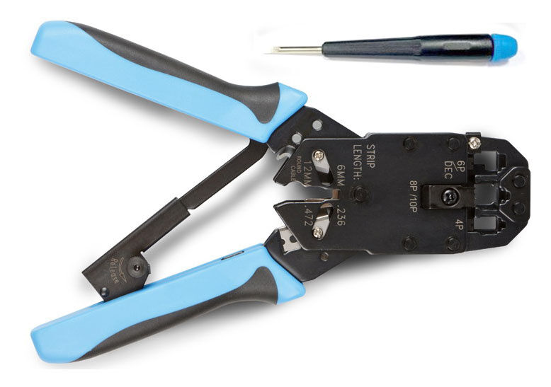 Hyperline HT-200AR Инструмент обжимной для RJ-50 Hyperline HT-200AR Инструмент обжимной для RJ-50