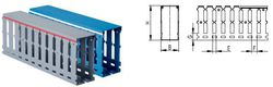 DKC / ДКС 00152RL RL12 80x80 Короб перфорированный в комплекте с крышкой