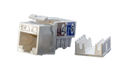 Hyperline KJ9-8P8C-C6-90-WH Вставка Keystone Jack RJ-45(8P8C)