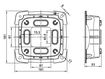 DKC / ДКС 09591BR In-liner Aero Основание для колонн запасное