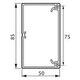 LEGRAND 638080 Кабель-канал 85x50 мм METRA