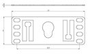 Hyperline PMR-1U-TM-RAL9005 Кронштейн 1U Hyperline PMR-1U-TM-RAL9005 Кронштейн 1U
