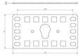 Hyperline PMR-1.5U-M-RAL9005 Кронштейн 1.5U Hyperline PMR-1.5U-M-RAL9005 Кронштейн 1.5U