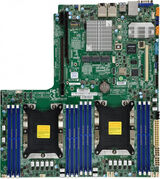 Материнская плата Supermicro Motherboard 2xCPU X11DDW-NT Xeon Scalable TDP 205W/ 12xDIMM/ 14xSATA/ C622 RAID 0/ 1/ 5/ 10/ 2x10GbE/ 1xPCI-Ex32 LR Slot, 1xPCI-Ex16 RL Slot, 1xAOM/ M.2 PCI-E 3.0 x4(WIO) MBD-X11DDW-NT-O&nbsp;<img style='position: relative;margin:0' src='/image/only_to_order_edit.gif' alt='На заказ' title='На заказ' />