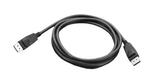 Кабель Lenovo DisplayPort to DisplayPort Monitor Cable 1, 8 m ( M to M , DP 1.2, Resolution supports 4k up to 2 displays ) 0A36537&nbsp;<img style='position: relative;margin:0' src='/image/only_to_order_edit.gif' alt='На заказ' title='На заказ' />