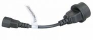 Кабель Powercom cord IEC 320 С14 to socket Type-F SCUT IEC320 to Type-F Кабель Powercom cord IEC 320 С14 to socket Type-F SCUT IEC320 to Type-F