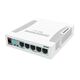 MikroTik RB260GS with 5 Gigabit ports and SFP cage MikroTik RB260GS with 5 Gigabit ports and SFP cage