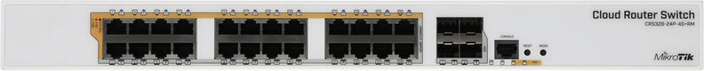 MikroTik Cloud Router Switch 328-24P-4S+RM with 800 MHz CPU