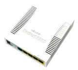 MikroTik RB260GSP with 5 Gigabit ports and SFP cage CSS106-1G-4P-1S