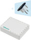 MikroTik hEX lite with 850MHz CPU