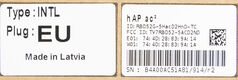 MikroTik hAP ac2 with 716MHz CPU MikroTik hAP ac2 with 716MHz CPU