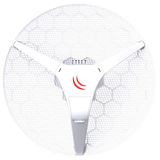 Маршрутизатор MikroTik LHG 5 Tripack (Three units of LHG 5 with 24.5dBi 5GHz antenna, Dual Chain 802.11an wireless, 600MHz CPU, 64MB RAM, 1x LAN, POE, PSU, RouterOS L3) &ndash; all three antennas in single box RBLHG5kit&nbsp;<img style='position: relative;margin:0' src='/image/only_to_order_edit.gif' alt='На заказ' title='На заказ' />