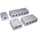 LANMASTER
Настенная коробка 4 порта для Keystone LANMASTER
Настенная коробка 4 порта для Keystone