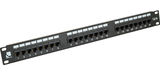 Патч-панель LANMASTER 24 порта с индикаторами LAN-PPi24U5E